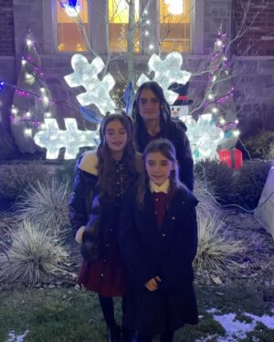 Carina Battrick Instagram - “The thing about trains ... it doesn’t matter where they’re going. What matters is deciding to get on.”— Conductor, “The Polar Express”

#holiday #sisters #christmastree #model #ralphlauren #happyholidays #adorable #cutenessoverload #igkids #fashion #holidayfashion #style #stylishtrends #stylekids #pattern #red #brunette #blondehair #styletrends #fashionkids #kidsholiday #stripes #santa #gifts #happyholidays #christmas2023 #holidaymagic #love #sisterlove #christmasdress #christmaseveboxes