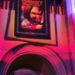 Carina Battrick Instagram - Take me back! 
A few months ago I had the privilege to attend Universal Horror Nights at Universal Studios Orlando! It was an absolutely incredible experience and I even go to visit my best friend until the end! 
Put it on your list of must things to do in 2024! Mandatory for any horror fans! Who know who will be there next year? Any guesses or wishes?
.
.
#chucky #universal #universalstudios #universalstudiosorlando #horrormovies #horrornights #universalhorrornights #halloween
