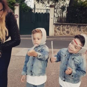 Carine Haddadou Instagram - Delires  d Harry Potter avant le feu d artifices avec mes crapauds