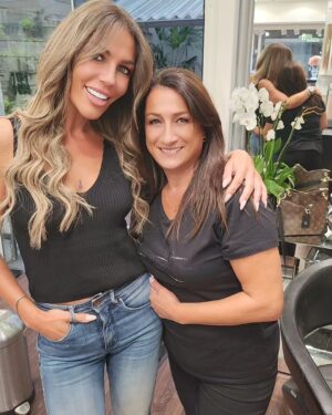 Carine Haddadou Instagram - Un moment privilégié avec mon petit ange gardien "Judith" 😇🙏❤️