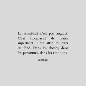 Carine Haddadou Instagram - Bien souvent les gens pensent que la sensibilité est un défaut,  alors que c est une force..
