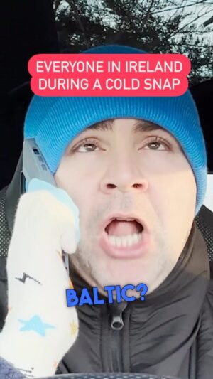 Carl Mullan Instagram - For real though isn’t it BALTIC ❄️ 
.
🔉 Sound on and make sure to tag someone this reminds you of below 😂🥳
.
#ireland #winter #coldweather #comedy #funnyvideos #sketch