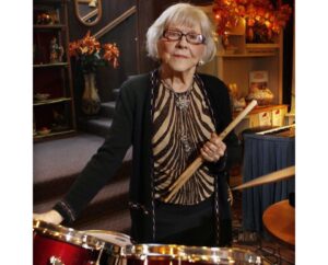 Carla Azar Instagram - VIOLA SMITH passed away yesterday at age 107. She was playing drums until the very end. For me, Viola was (and is) the epitome of feminism in its most honest form - proving her undeniable equality through her work and perseverance, which speaks louder than words > and then of course doing this with the most powerful instrument in the world.  RIP VIOLA. ⠀
⠀ 
#violasmith⠀
#violasmithdrummer⠀
#violasmithgenes