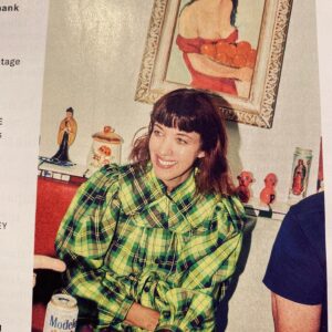 Carla Azar Instagram - a photo from the new issue of @gq magazine. therez a feature on the @desertsessionsofficial album. ⠀
I haven't seen it yet. seems like someone was tellin a joke.⠀ ⠀
#gqmagazine ⠀
#desertsessions⠀
#sterlingrubystudio
#gucci