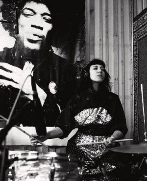 Carla Azar Instagram - I'm playing a special event at @zebulon tomorrow night - Sat. Aug 12 ---> for @printedmatter_artbookfairs. Starts at 7pm⁣
⁣
photo: @davidjamesswanson > whilst recording this album
⁣
I played drums on an album that was part of a multi-media project by Harper Simon called Meditations On Crime - it’s finally out - it includes a book, album, and film. The book and LP feature original art, essays by dozens of collaborators and contributors from the likes of Cindy Sherman, Raymond Petibone, Kenneth Anger, Tracy Emin, Peter Beard, and many more luminaries. ⁣
⁣
There will be a screening of Meditations On Crime, a short  film by Jonah Freeman & Harper Simon (30 mins.) 🎞️⁣
⁣
Alongside a screening of the film, will be a performance of songs from the album by this lot: ⁣
⁣
💥 @genevaxjacuzzi⁣
💥 @ian_f_svenonius⁣
💥 @juliaholter⁣
💥 @oldkingcoleyounger⁣
💥 #HarperSimon⁣
💥 #GabeNoel⁣
💥 @carla_carla_carla⁣
💥 @fangusz666⁣
💥 @joekennedyjr⁣
 ⁣
⁣
@hatandbeardpress #hatandbeardpress #zebulon