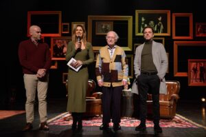 Carla Matadinho Instagram - Começámos a trabalhar com o RUY em 2020, primeiro com A RATOEIRA e agora com a peça RUY, História devida, porque o Rei do Teatro Português com 97 anos vive a sua vida para o Teatro, para o Público e na partilha constante das suas histórias. 
Com 97 anos continua no activo como actor, e está a fazer duas peças de teatro com a YELLOW STAR COMPANY.
Parabéns RUY, que bom partilhar consigo o prazer de fazer teatro de norte a sul e ilhas. 
Que felicidade senti ontem por estar tão feliz, pela comemoração de mais um ano de vida e por estarmos a partilhar tudo com isto com o nosso público, com os nossos espectadores.
Foi uma noite memorável!
Viva o teatro! Viva a todo o público que tem vindo assistir aos nossos espectáculos e que esteve connosco ontem na Figueira da Foz. 
Fazemos TUDO para cada um de vocês!

Obrigada por estar connosco há um ano
@ermelindawines 

Obrigada pelo magnífico bolo @padariapastelariadionisio 

Obrigada @caefigueiradafoz @figueira.dafoz 

Obrigada equipa por estarmos sempre juntos nas minhas loucuras e desafios! 
@yellowstarcompany 

Figueira da Foz, 1 de março de 2024
Peça RUY, história devida
Texto Paulo Coelho
Encenação Paulo Sousa Costa
Com @carvalhoruyde e @luis_pacheco_oficial

Fotos @josecorreia75