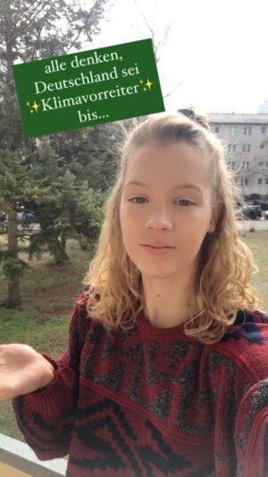 Carla Reemtsma Instagram - Falls wer noch Gründe zum Klimastreiken sucht. #NoMoreEmptyPromises #AlleFür1Komma5