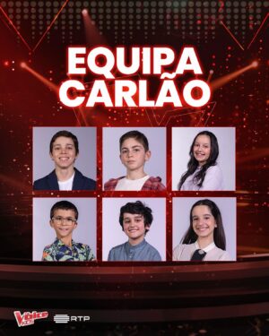 Carlão Instagram - Tão doces como o seu mentor! A #equipacarlão está pronta para as galas! Boa sorte Francisco Dias,  Duarte Antunes, Eva Rocha, Tiago Freitas, Pedro Ribeiro, Constança Soares. ❤️

#thevoicekids #rtp