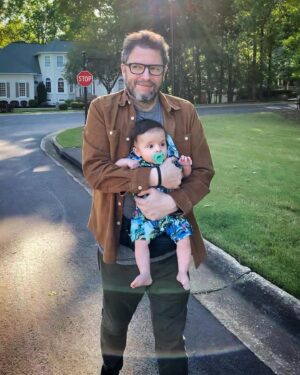 Carlee Baker Instagram - Damn, I can’t believe how fast this little gentleman is growing.