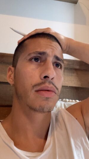 Carlito Olivero Instagram - Fear & Mathematics. 🍎