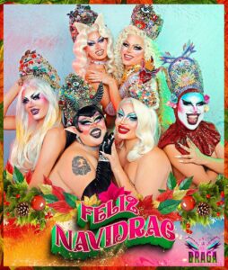 Carlo Villarreal Instagram - LES DESEAMOS FELIZ NAVIDRAG 🎄💖!! 
@deborahlagrandedrag @alexis3xl @aviescwho @rebelmork @fifiestah @thecattriona_ .
#lamasdraga #lmd #soloreinas #navidrag