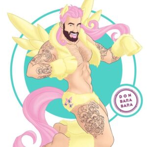 Carlo Villarreal Instagram - Soy un pequeño pony 😅🙈😋✌️💕✨ awesome art by @donbarabara 💖✨👏 #mylittlepony #cosplay #geek #kawaii