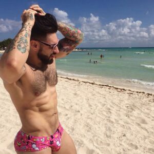 Carlo Villarreal Instagram - Chico bikini de la Luna 💖✨🌙😬 #sailormoon #tattoo