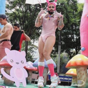 Carlo Villarreal Instagram - La marcha del orgullo 2017 💖💗🎉 #pride #mexico