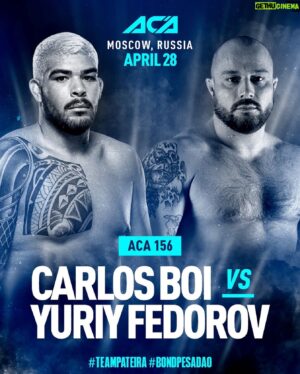 Carlos Felipe Instagram - Ja podemos anunciar: o retorno de Carlos Boi ao MMA e sua estréia no ACA, o maior evento da europa, ja tem data, local e adversário definidos!!

Dia 28 de Abril vamos até Moscou, na Rússia, enfrentar Yuriy Fedorov, um atleta russo, dentro de sua própria casa. Exatamente do jeitinho que Boi gosta, com todo mundo torcendo contra e em território hostil!

Estamos muito honrados em termos sido convidados a fazer parte do plantel de um evento dessa magnitude, vamos chegar la para buscar o cinturão!

Vale lembrar também que somos muito gratos ao UFC por tudo que proporcionou a Boi, e pelo tamanho que deixaram seu nome no cenário do MMA. Obrigado por tudo

#TeamPateira
#BondPesadao

@cfcabralboi 
@edilsonteixeira 
@lifeartesmarciais 
@galpaodaluta 
@yurivmoura 
@herrickmarinho 
@dansuzartt 
@malhadinho_ufc 
@mario_piazzon 
@aca_mma
@minotaurinho
@sudesbesporte 
@fbjjmma 
@govba
@suplementosbrotherhood
@redegoldfitness 
@fisiojr
@evolucao.sports_ 
@academiaaguiabranca
@domluccabarbiere