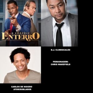 Carlos de Niggro Instagram - Estreou no dia 13/10 no "Amazon Prime" o filme " O próprio enterro." Empresto voz para o personagem Chris Wakefield. 
Agradeço imensamente ao estúdio a @dublavideo na figura do diretor @joaofranciscogarciafilho pela confiança!
Filme disponível no @primevideo 
#oproprioenterro 
#dublagem
#dublavideo