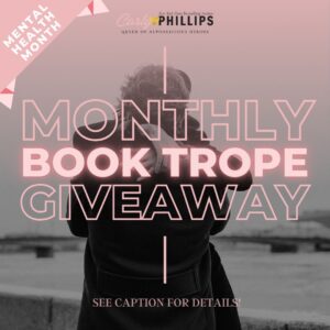 Carly Phillips Instagram - Welcome to the 𝐘𝐄𝐀𝐑 𝐎𝐅 𝐓𝐇𝐄 𝐓𝐑𝐎𝐏𝐄! 💘👇📚
Each month will feature a different trope. You will be asked 𝗢𝗡𝗘 𝗾𝘂𝗲𝘀𝘁𝗶𝗼𝗻 and must post an answer. 𝟰 𝘄𝗶𝗻𝗻𝗲𝗿𝘀 chosen from the comments to win a 𝗺𝘆𝘀𝘁𝗲𝗿𝘆 𝗽𝗿𝗶𝘇𝗲.

As a BONUS there will be 𝟮 𝗙𝗥𝗘𝗘 Trope books offered exclusively to Carly’s Corner members! The FREE books will also be included in my 𝗙𝗥𝗘𝗘𝗕𝗜𝗘 𝗙𝗥𝗜𝗗𝗔𝗬 𝗡𝗲𝘄𝘀𝗹𝗲𝘁𝘁𝗲𝗿 so make sure you sign up! Just for signing up, you will get 2 extra free Carly books (Going Down Easy and Dare to Love).

Sign-up for the newsletter HERE! 👇
http://www.carlyphillips.com/newsletter

💘 𝐌𝐀𝐘 is Mental Health Month
📚 𝐌𝐀𝐘'𝐬 𝐅𝐫𝐞𝐞 𝐁𝐨𝐨𝐤𝐬: Just One Kiss & Going Down Easy
🤔 𝐐𝐔𝐄𝐒𝐓𝐈𝐎𝐍 𝐎𝐅 𝐓𝐇𝐄 𝐌𝐎𝐍𝐓𝐇: What is one thing you do to help you relax?

Good luck!!
Carly xo

#bookstagramgiveaway #giveaway #monthlygiveaway #carlyphillips #romance #romancebooks #romancereaders #romancerecs #bookish #bookworm #booklover #bookaddict #bookstagram