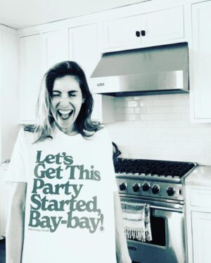 Carly Pope Instagram - “Let’s get this party started bay-bay!”
~ Joe Valencia aka @jokoy 

This movie @eastersunday was such a pleasure to be a (tiny) part of- not only because of Jo, whose comedy I very much delight in, not only because of @bswardell who I got to play mama to and thus absorb his wide open (unique af) lens on the world for a few memorable days, not only because of @jaychandrasekhar who I’d heard all good things about that ALL turned out to be true, or @sethwilliammeier who is the kind of producer you’re lucky to have on the ground, or @amblin because “Steven said yes,” @kencheng21 and #kateangelo for a lovely little script that @ridebackranch @crabclub @universalpictures all championed, not only because of @snackswoo and @nicoleabhallman who entrusted me with “Catherine,” or my hometown for doubling as this Daly City mecca. 
This movie was MOST a pleasure to be a part of because #AAPI stories on the big screen (and a mainstream) platform is beyond long overdue. The Philippines runs deep and hard in this film, and @tiacarrere @thelydiagaston @livevamaria @joeyguilalive @rodkneetow @eugcordero @elenajuatco @themelodybutiu @loudphillips crush this family story full of heart…and Halo-Halo. 
Bring your appetite, and then go patron a Filipino restaurant in your area. #VisibilityMatters 🇵🇭
#EasterSundayMovie in theaters near you now xx