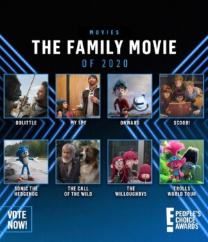 Carmel Laniado Instagram - wow im at a loss for words!! this is truly amazing,  thank you so so much for the nomination!🤗 make sure to vote at @peopleschoice bio!! #dolittle #peopleschoice