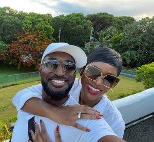 Caroline Chikezie Instagram - My one and only. Happy Valentine’s Day 
😍😍😍