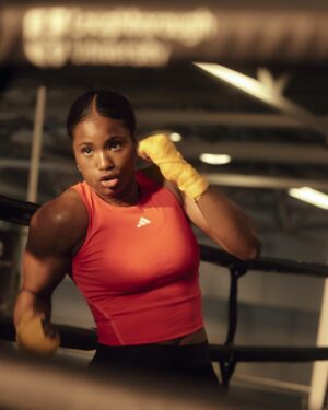 Caroline Dubois Instagram - Ready when they are. 

Looking forward to announcing myself on the world stage ⚔️

@skysportsboxing  @boxxer @adidas 
@shanemcguigan @joshpritchardcoach 

.
.
.
.
.
.

#adidas #adidasboxing #femalefitness #female #boxeraddict #picoftheday #carolinedubois