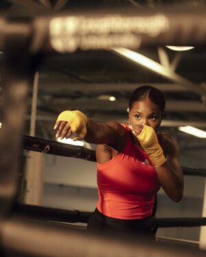 Caroline Dubois Instagram - Ready when they are. 

Looking forward to announcing myself on the world stage ⚔️

@skysportsboxing  @boxxer @adidas 
@shanemcguigan @joshpritchardcoach 

.
.
.
.
.
.

#adidas #adidasboxing #femalefitness #female #boxeraddict #picoftheday #carolinedubois