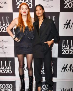 Caroline Hjelt Instagram - Thanks ELLE-galan😘