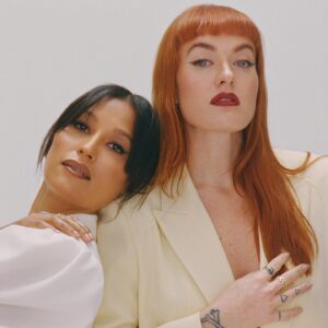 Caroline Hjelt Instagram - Me and @ainonenehjawo met in 2008 and it was pure love at first sight. We started our band the day after we met and since that day she’s been there for me as a best friend , partner in crime and bandmember. We’ve really been through everything together and I don’t know what I would do without her. When @cravingforjewellery reached out to us asking if we wanted to design a ring to celebrate our friendship we said yes right away. It represents how powerful and complete we feel together <3 Thank u @ainonenehjawo for always being there for me. #cravingfor #Icompleteme