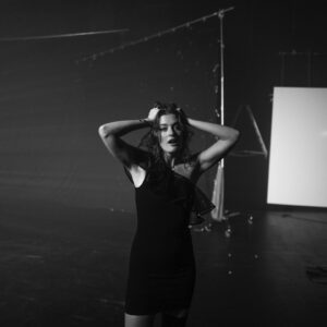 Caroline Hjelt Instagram - Me by @yoyelapogian 🖤