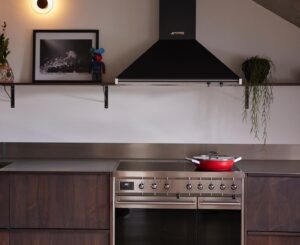 Caroline Hjelt Instagram - #paidcollaboration  I can’t believe that our kitchen is almost done. Thank you @smegnordic for making it so special and functional. Now we can finally have our friends and family over for dinner again 🌹 #smeg #smegnordic