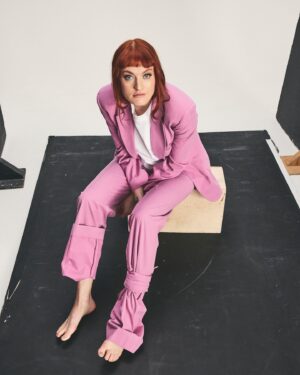 Caroline Hjelt Instagram - Bubblegum suit 💗