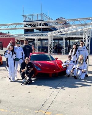 Caroline Kwan Instagram - “If you ain’t first you’re last” 👆🏼
thank you @dreamracing for an amazing experience getting to take this baby around the track🏎️