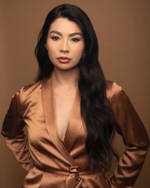 Caroline Kwan Instagram - ✨2023 is the year of being on double strike but also finally getting new headshots ✨

📸: @lukefontana 
💄: @ashantaartistry
