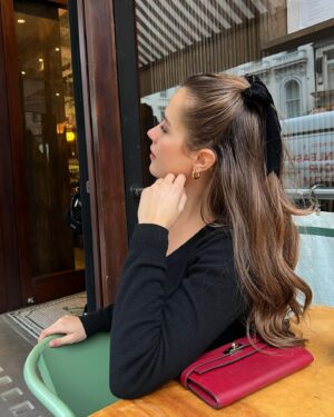 Caroline Wilde Instagram - Another day another hair bow