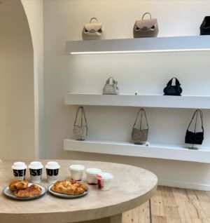 Caroline Wilde Instagram - Eating croissants, drinking champagne and window shopping 🥂🥐
