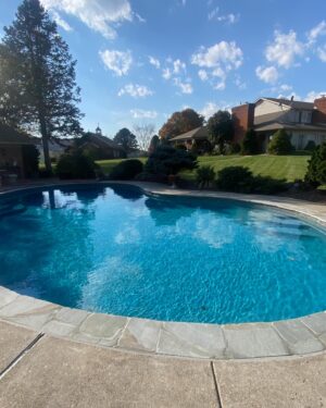 Carson Kressley Instagram - I've made a career out of makeovers - and this one left me speechless!  My pool at the farm is about 50 years old.  It was looking tired and dated and needed a serious tszuj! So I called @anthonysylvanpools and they came out quickly, gave me tons of options for the pool interior finish and color, coping and lighting. The process was quick and easy and the cost reasonable, especially compared to installing a new pool.  I LOVE the results and my pool looks brand new.  I honestly couldn't be more happy with the entire process and reveal. Summer's right around the corner and you can give your pool makeover with the link in my bio!