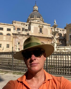 Carson Kressley Instagram - I just announced my specially curated fans, friends and family cruise around the gorgeous Italian island of Sicily.  It's giving #whitelotus vibes in Taormina, world class dining and accomodations aboard the six star SH Diana, designer shopping, ancient ruins, and enjoying the incredible waters of the Aolean Islands. It's a travel experience like none other.  And one you will never forget.  Join me!!! Link in bio @swanhelleniccruises