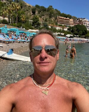 Carson Kressley Instagram - I just announced my specially curated fans, friends and family cruise around the gorgeous Italian island of Sicily.  It's giving #whitelotus vibes in Taormina, world class dining and accomodations aboard the six star SH Diana, designer shopping, ancient ruins, and enjoying the incredible waters of the Aolean Islands. It's a travel experience like none other.  And one you will never forget.  Join me!!! Link in bio @swanhelleniccruises