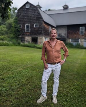 Carson Kressley Instagram - It was a great thrill to visit Cassilis Farm in New Marlboro Massachusetts - perhaps the largest single importer on Hackneys from their native England to the United States in the 1920s.  They bred and showed hackneys at some of the same shows where we still show them today - like Devon and the Eastern States Exposition. The barns haven't been touched in years but are incredible and can hopefully be saved (maybe turned into a museum?) and the main house has been staged as the @construct_gb Designer Show House - which you can visit for one more week!  More in my stories ....