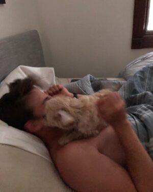 Carson Rowland Instagram - Quarantine pups