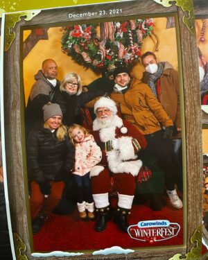 Carter Jenkins Instagram - It’s Christmas starring Emma! 

(Co-starring Uncle Coco)
