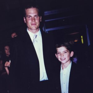 Carter Jenkins Instagram - TBT to TB & me. Couple of Tampa Bay heroes. Okay fine, just him. But I’m actually from Tampa!