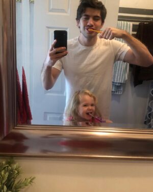 Carter Jenkins Instagram - Happy 5th Birthday to my sweet Emma! You are my favorite part of life. Love, Uncle Coco 🎸 🐀 🦎 🧸