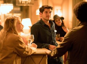 Carter Jenkins Instagram - Normalize wearing name tags at parties ⚠️ @aftermovie is now on netflix