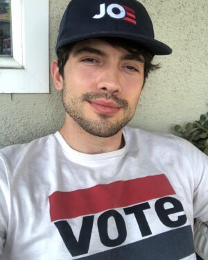 Carter Jenkins Instagram - 69 days until the election. You got a plan to vote?