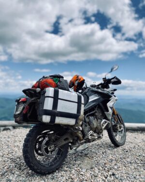 Cary Joji Fukunaga Instagram - I don’t post much, so I’m very late in this thank you to @officialtriumph Lee Morrison (stunts master wizard) Chris Cheetham, Adam VanderVeen and @triumphofwestchester for hooking us up with the newest #tiger900 for our trek on the #NEBDR last summer. Apologies for bringing it home without a windshield and basically totaled, the route was wet and gnarly and I maybe flipped it a few times. But it got me round trip with a major smile on my face despite the brushes with near death