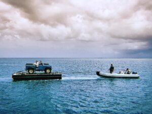 Cary Joji Fukunaga Instagram - It even floats on water. #worldlandroverday