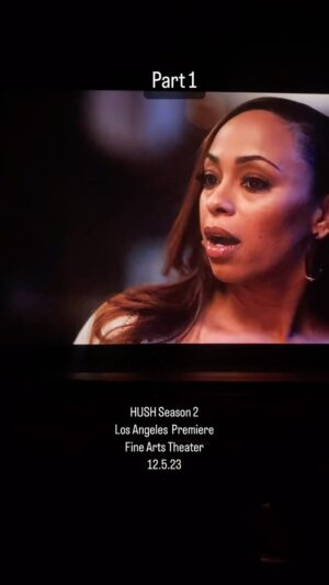 Caryn Ward Instagram - Big screen, small screen…grateful for it all. 

“JORDAN” ♠️

Tell her husband….or….? 
@kevinsavagebrand 

HUSH 🔥
Season 2 
Streaming on @amcnetworks this month. 

@hushonallblk 
@octetproductions 

Hair: @hairbycharcelle 
Make up: Rhiana Dion 
Wardrobe: @fancyfrancois 

#carynwardrossenergy #ithinkilikemyactresslife