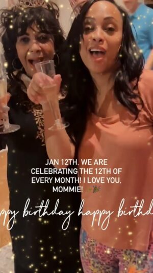 Caryn Ward Instagram - #LatePost: Dear Mom,

Your love transcends life itself, shaping every part of who I am. Through your nurturing guidance, you’ve shared with me profound wisdom and unveiled spiritual truths. Your embodiment of elegance, sophistication, class, and grace is a testament to your inner beauty. As you continue to lead me through life’s journey, my admiration for you grows deeper, knowing your love is the purest and most enduring force in my life. ✨

With everlasting love,
Your daughter. Edited: Jan 12TH is her special day. But we are celebrating the 12TH of EVERY month! ✨🎉