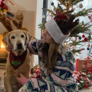 Cassi Thomson Instagram - TUCKER IS 16!!! 🥳🎉💛 HAPPY BIRTHDAY to my sweet sweet boy. 

Tuck has walked by my side for over half of my life now. I wish I could put into words how much I love this little dude. I think it goes beyond love though — we have truly shared our lives. Being his guardian these many years has been paramount to my well being and development as a woman. To now have the great privilege of watching him grow old is something I know I will be grateful for all of my life. 
My silent observer, my dearest friend, my squishy. 

I’m already cryin’ but if I go on for much longer I’ll be a puddle. Thank you all for loving him right along with me! 
Cheers to ol’ Tuck!